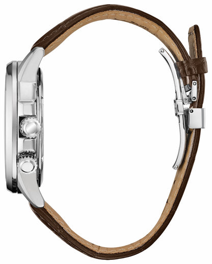 Citizen Latest - Calendrier - Men's Eco-Drive BU2020-29X Brown Leather Watch