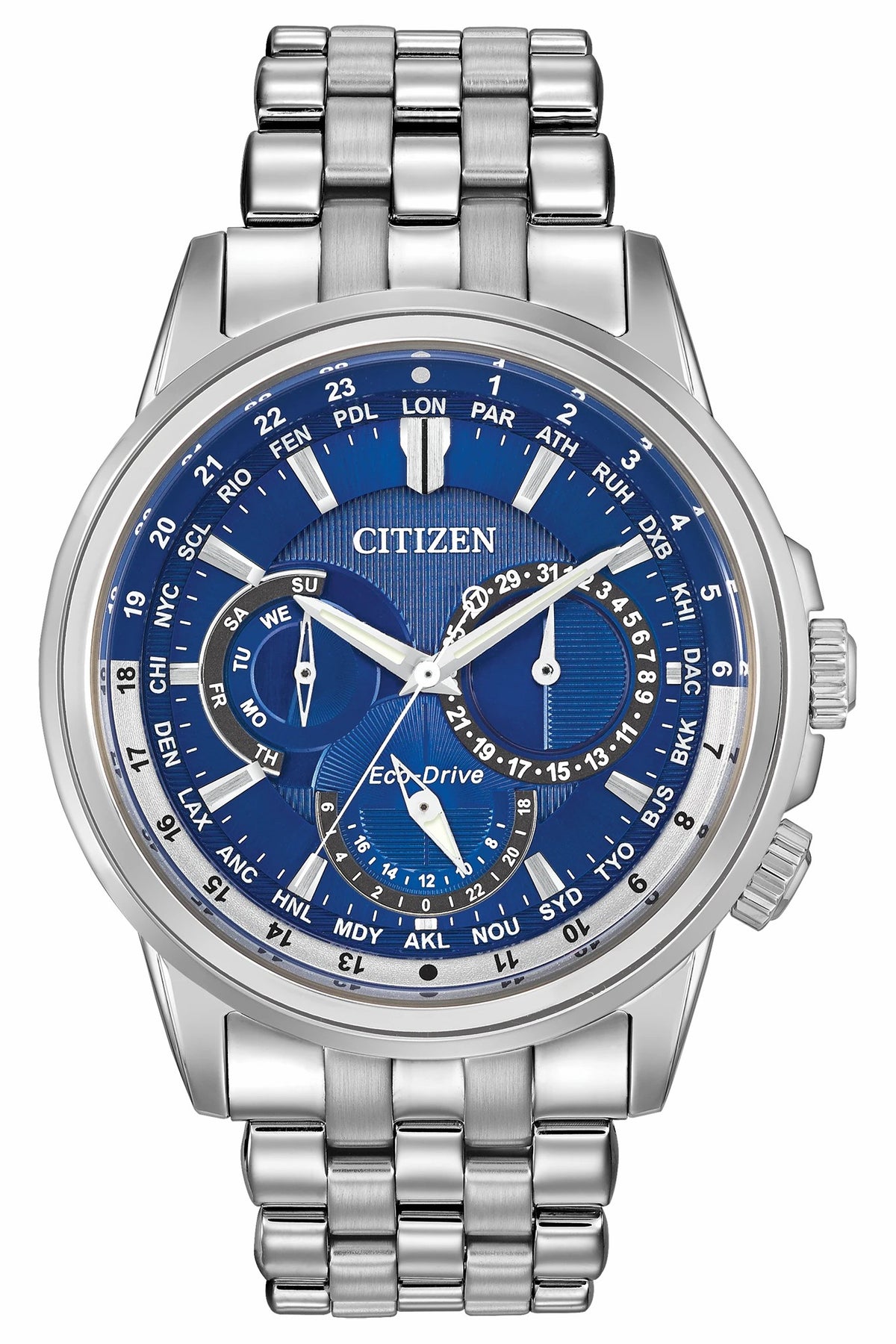 Citizen Smart Buy - Calendrier - Men's Eco-Drive BU2021-51L Water Resistant Watch