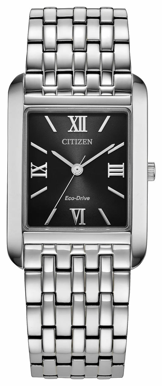 Citizen Latest - Addysen Black Dial Stainless Steel Bracelet BJ6570-50E