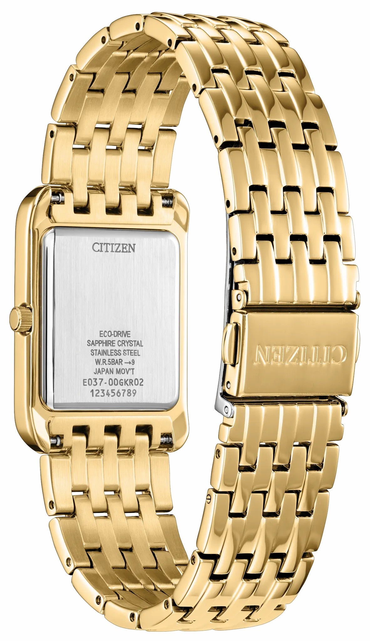 Citizen New - Addysen Red Dial Stainless Steel Bracelet BJ6572-54X