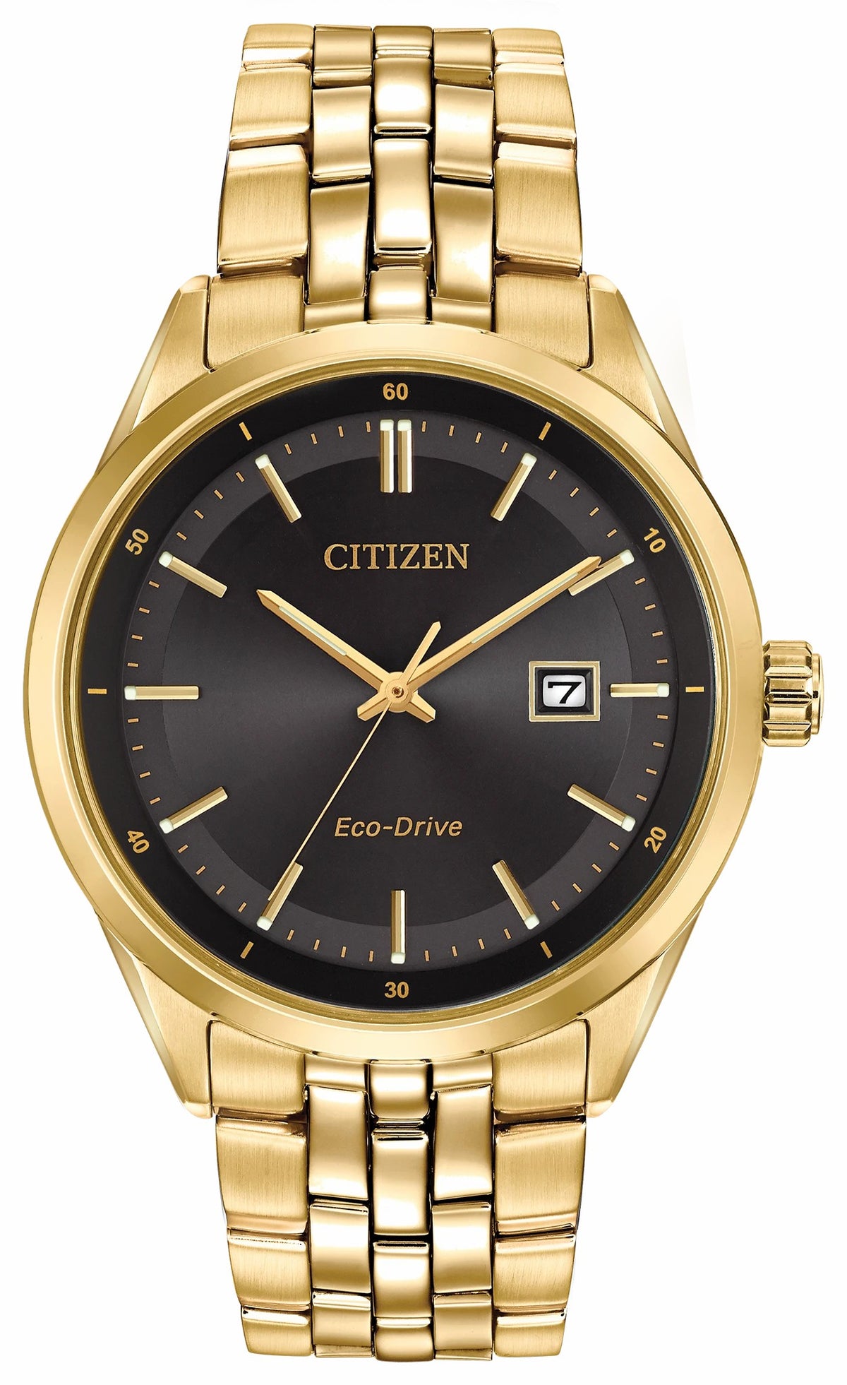 Citizen Top Pick - Corso - Men's Eco-Drive BM7252-51E Gold Tone Steel Watch