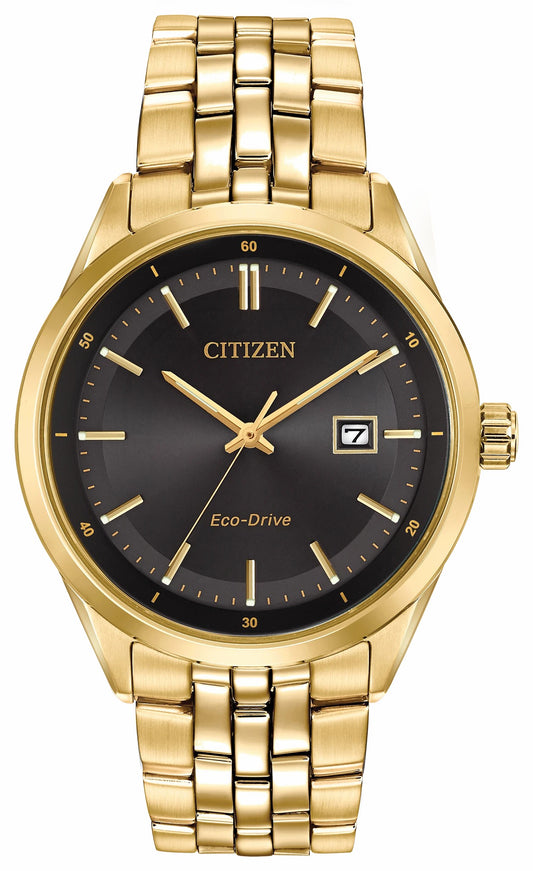 Citizen Top Pick - Corso - Men's Eco-Drive BM7252-51E Gold Tone Steel Watch