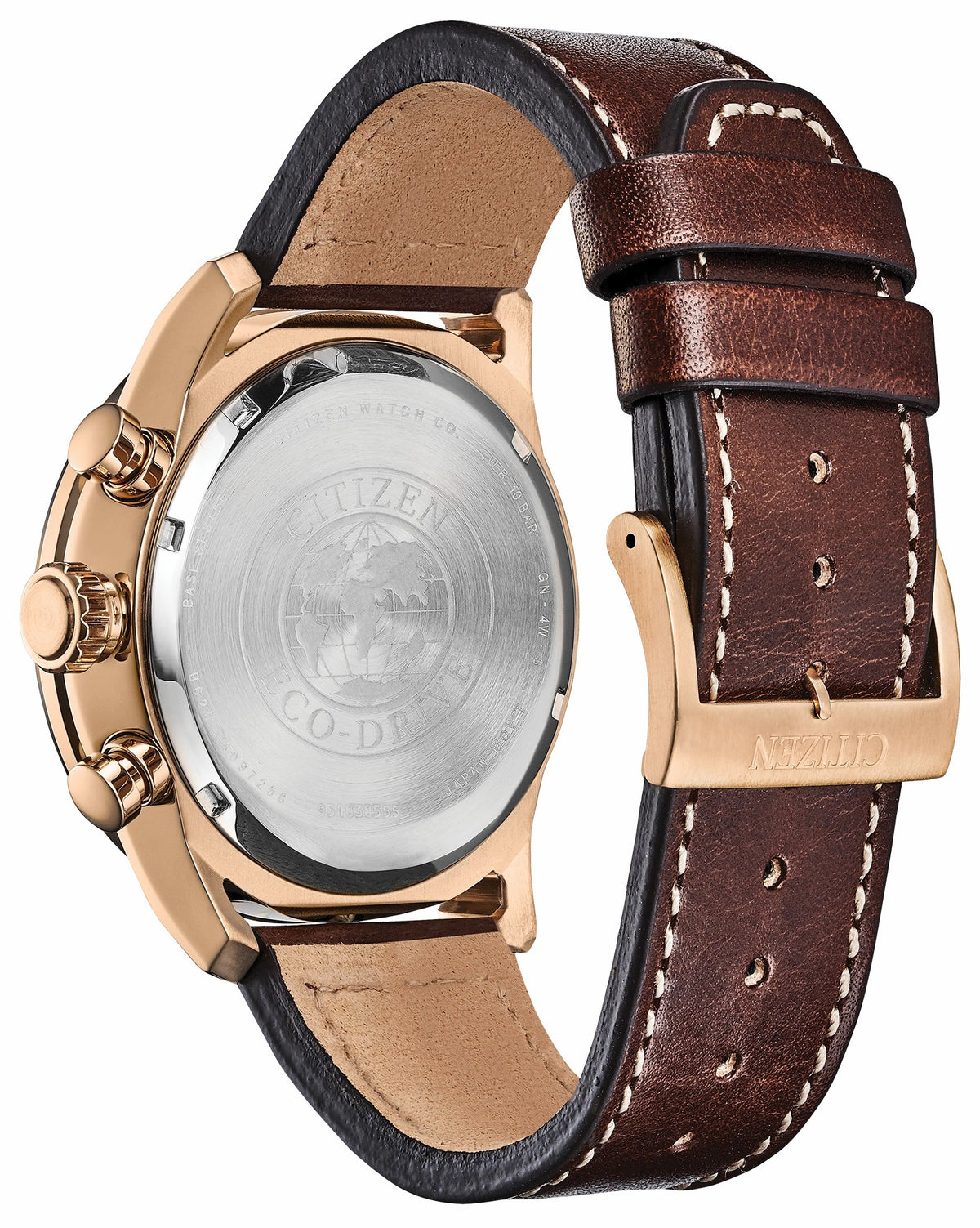 Citizen Quality - Citizen Avion Eco-Drive Rose Gold Blue Dial Watch