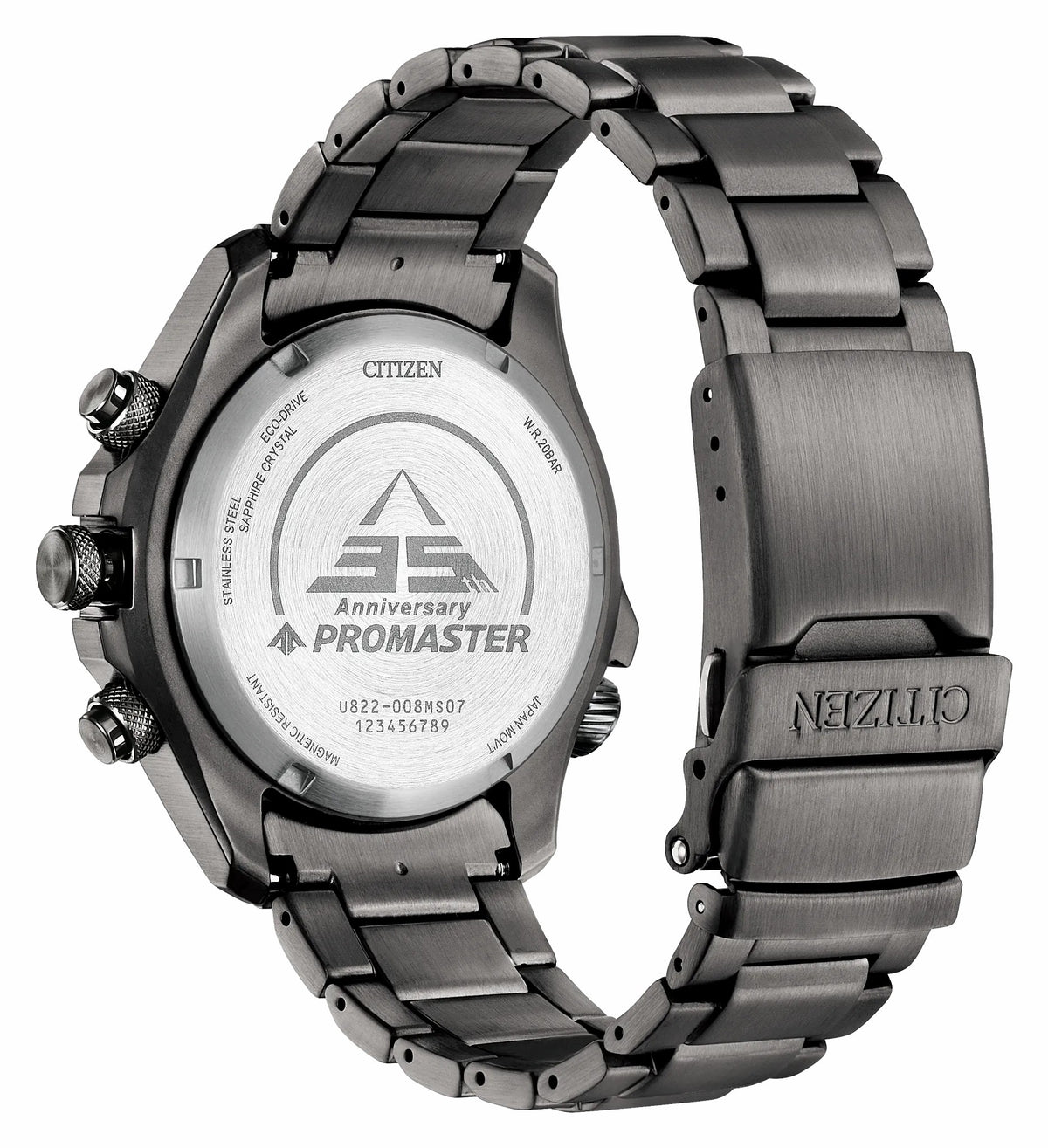 Citizen Deals - Promaster Land U822 Black Dial Stainless Steel Bracelet JV1008-63E