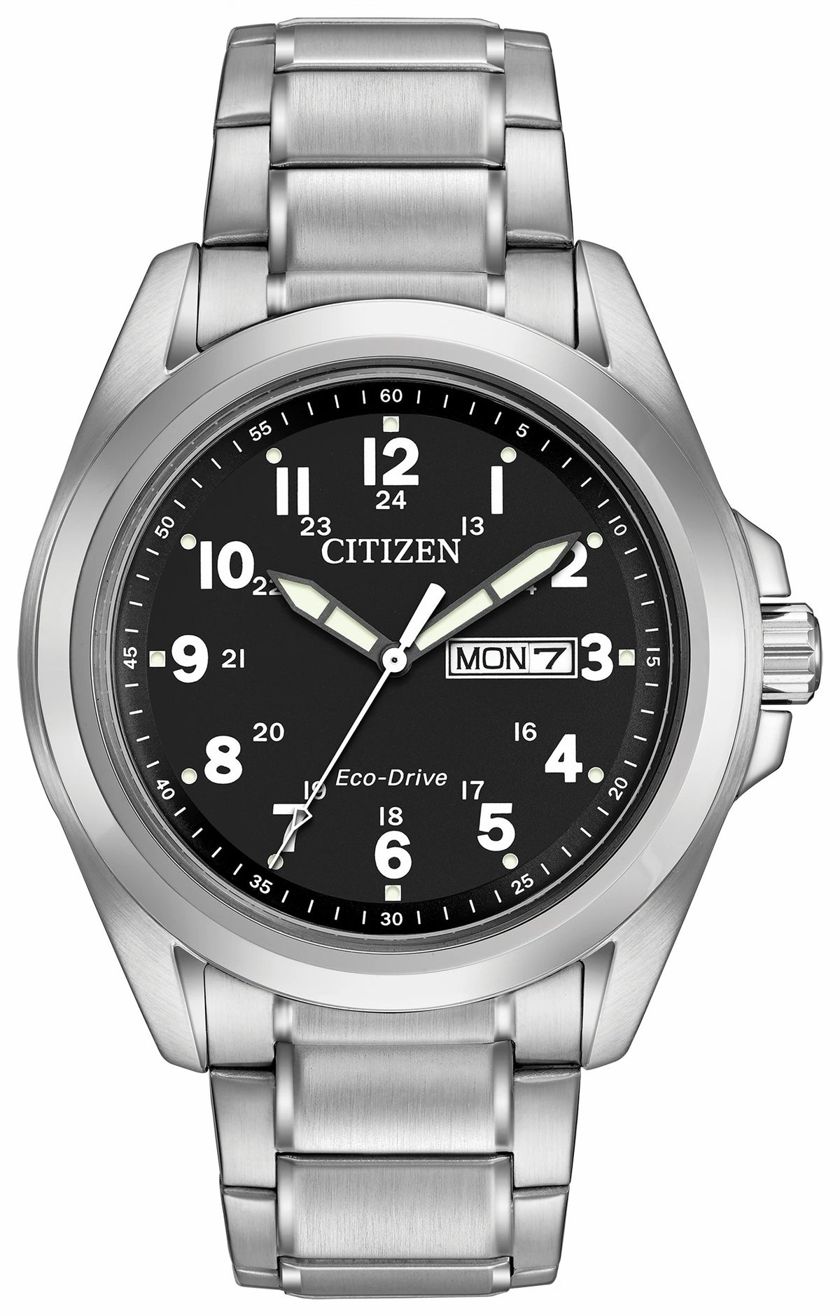 Citizen New - Garrison-Men's Eco-Drive AW0050-82E Steel Sports Watch