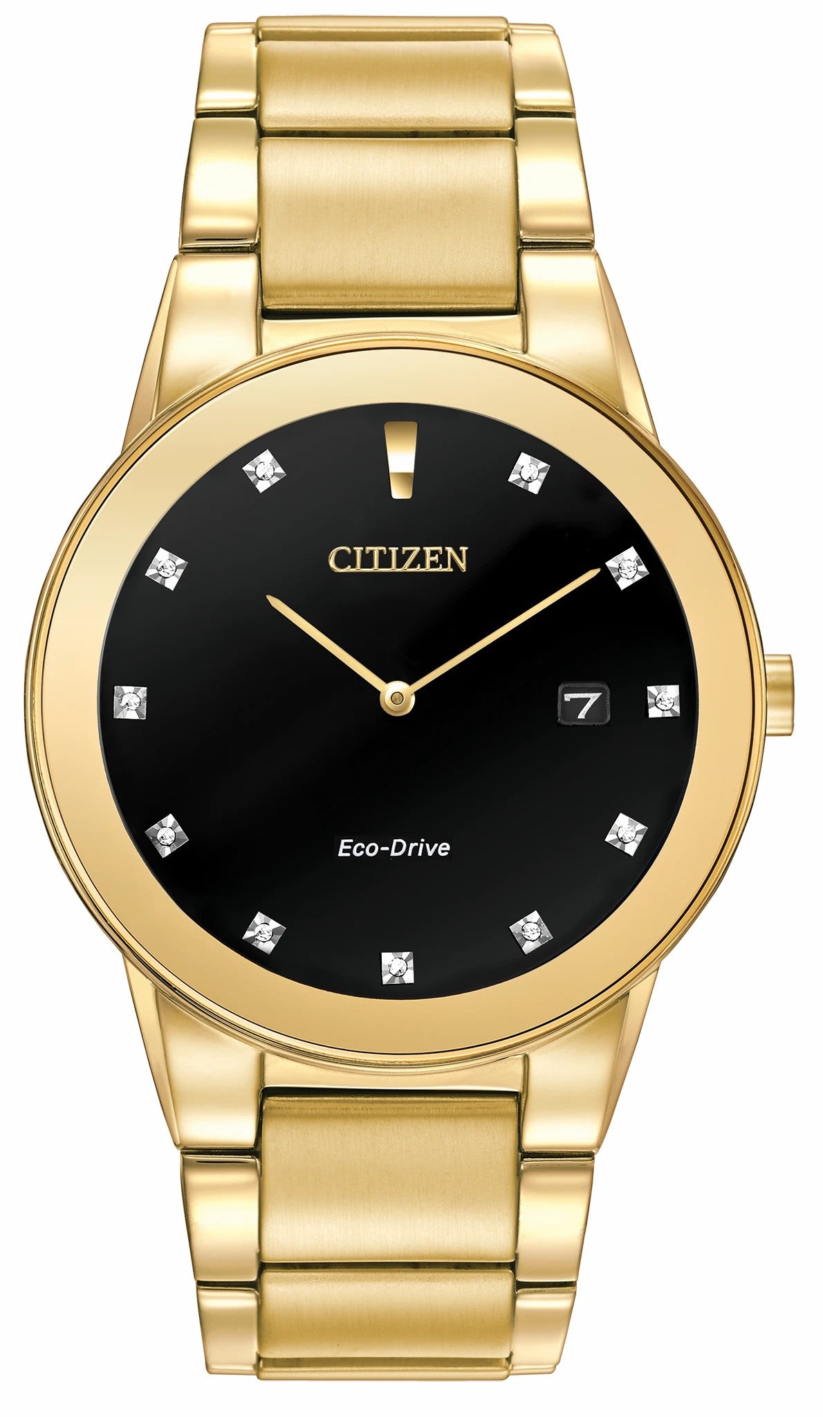 Citizen Premium - Axiom - Men's Eco-Drive AU1062-56G 11 Diamond Dial Watch