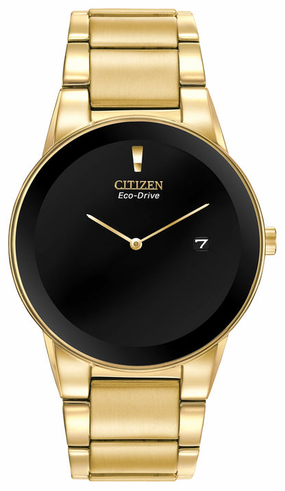 Citizen Discount - Axiom - Men's Eco-Drive AU1062-56E Black Blank Face Watch