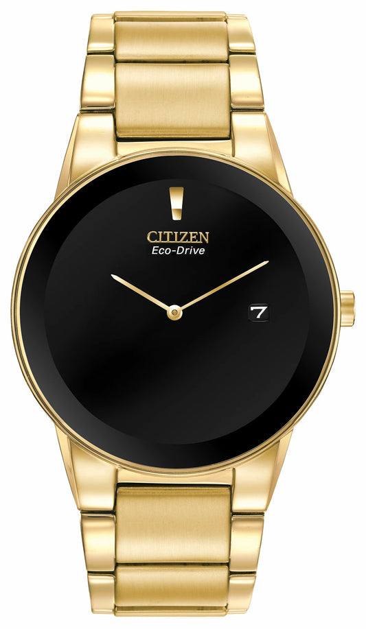 Citizen Discount - Axiom - Men's Eco-Drive AU1062-56E Black Blank Face Watch