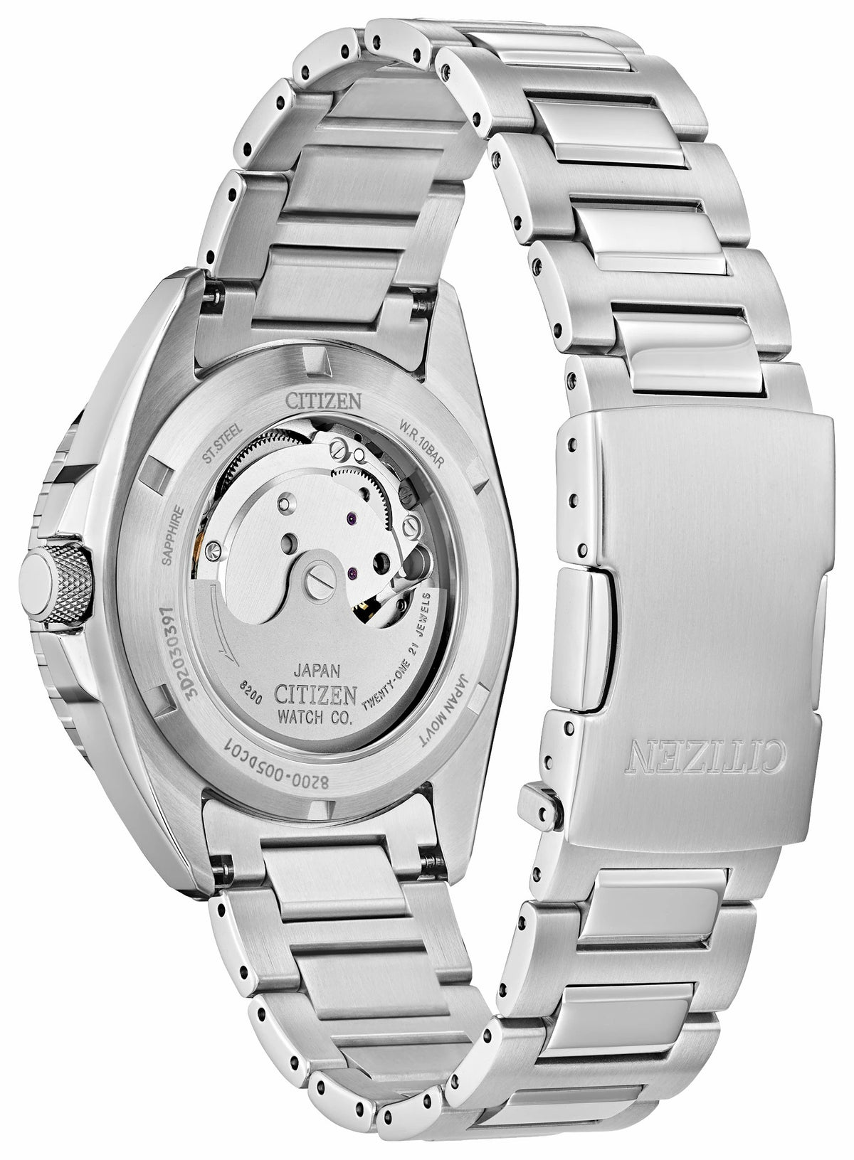 Citizen Recommended - Sport Automatic Blue Dial Stainless Steel Bracelet NH7530-52M