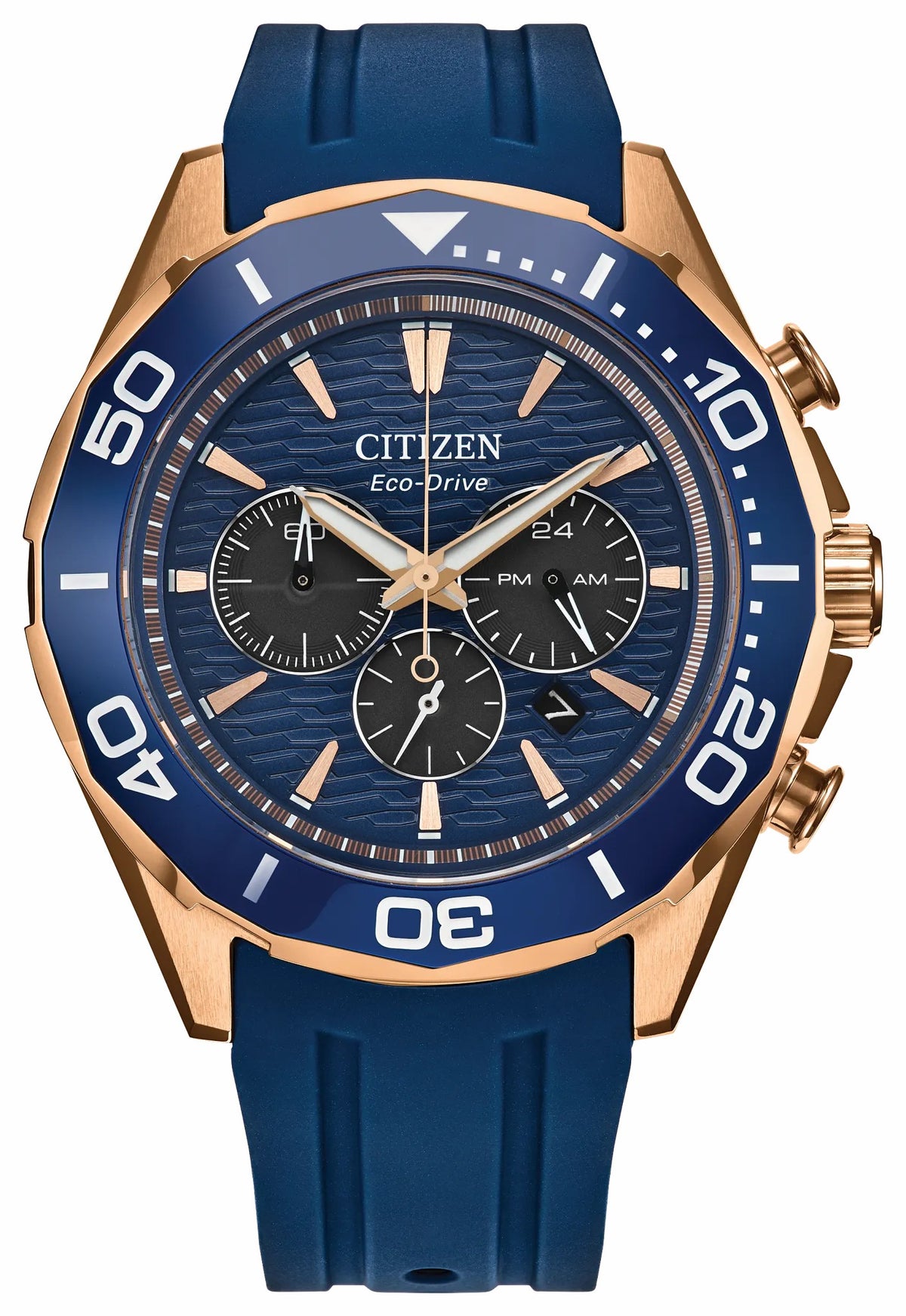 Citizen Everyday - Endeavor Chrono Blue Dial Polyurethane Strap CA4733-00L