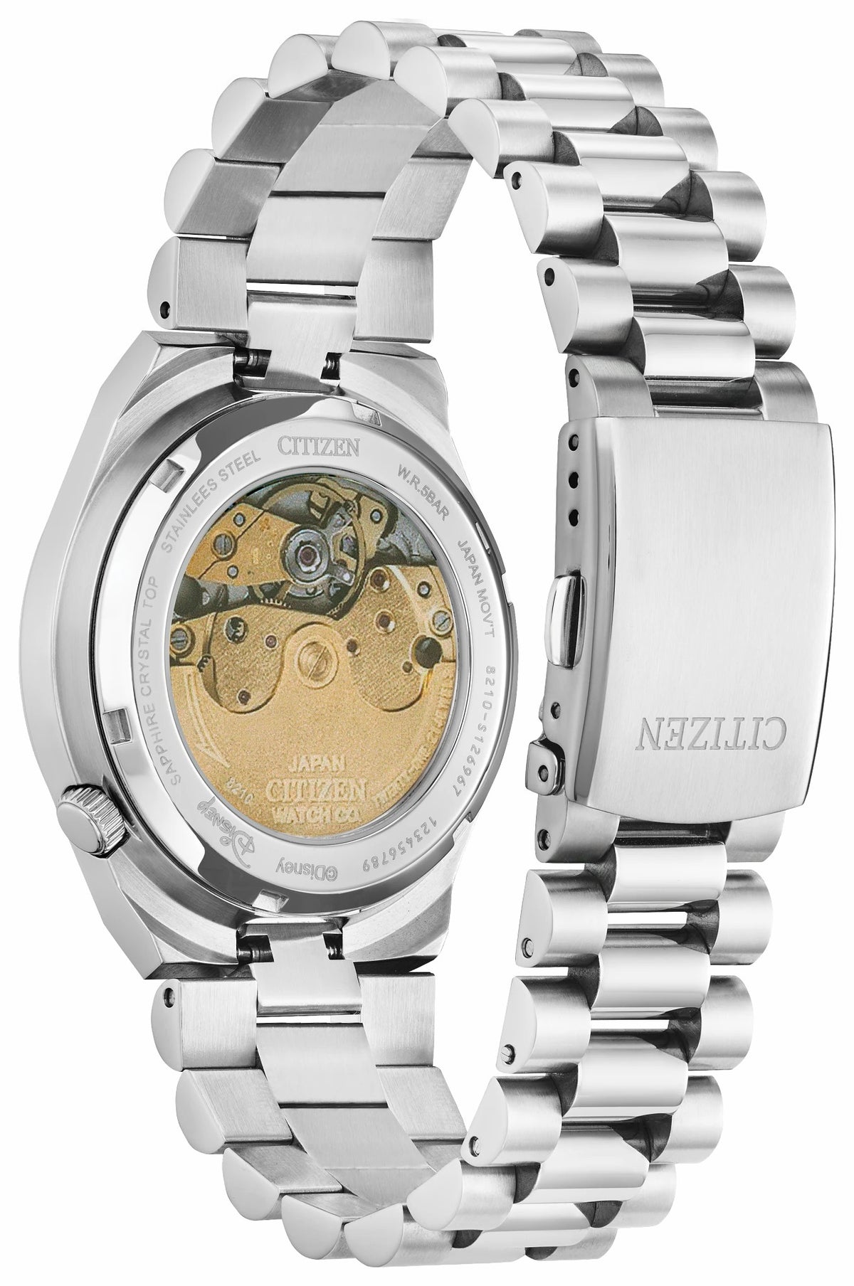 Citizen Great Value - TSUYOSA Minnie Mouse Pink Dial Stainless Steel Bracelet NJ0156-50W