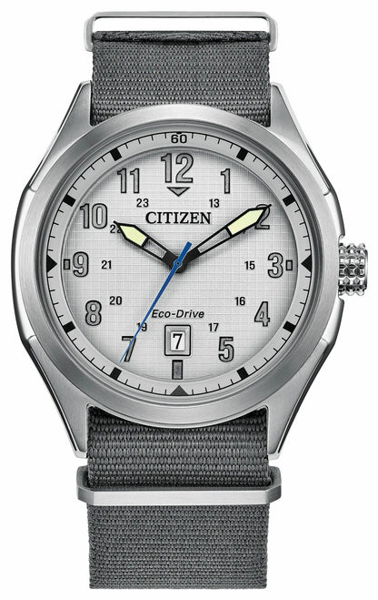 Citizen Exclusive - Terra Force Gray Dial Nylon Strap AW1890-01A