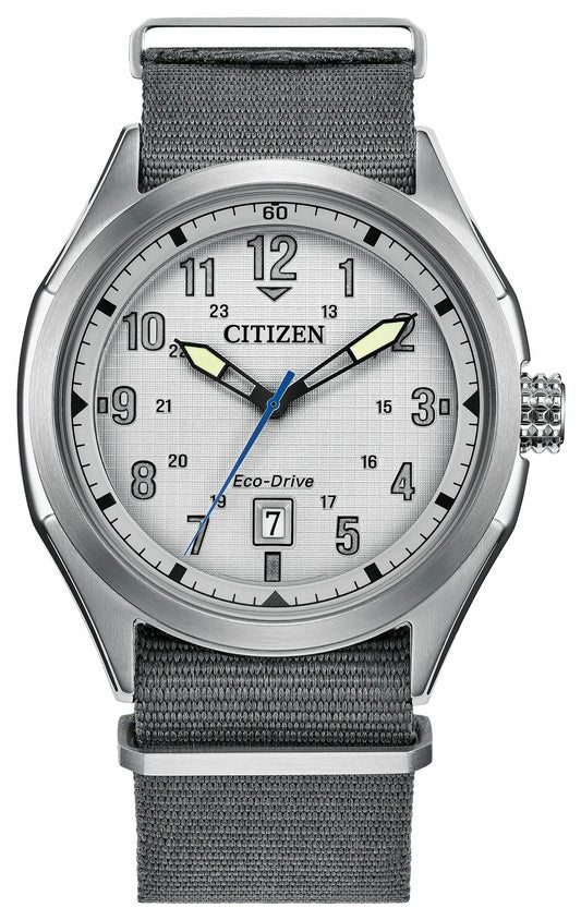 Citizen Exclusive - Terra Force Gray Dial Nylon Strap AW1890-01A