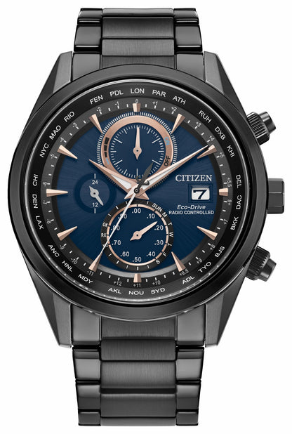 Citizen Discount - Sport Luxury Blue Dial Stainless Steel Bracelet AT8265-57L