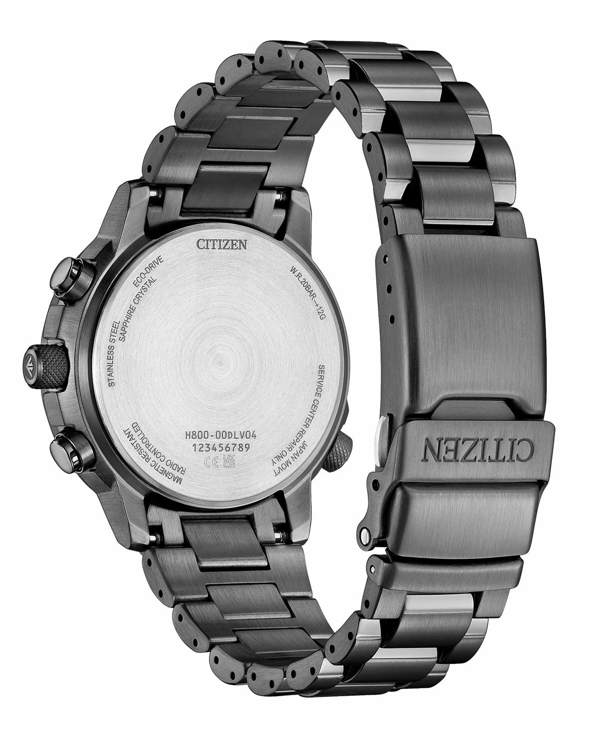 Citizen Deals - Promaster Navihawk A-T Silver-Tone Dial Stainless Steel Bracelet AT8304-57A