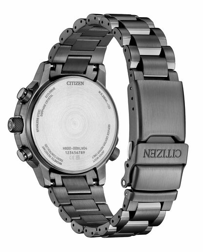 Citizen Deals - Promaster Navihawk A-T Silver-Tone Dial Stainless Steel Bracelet AT8304-57A