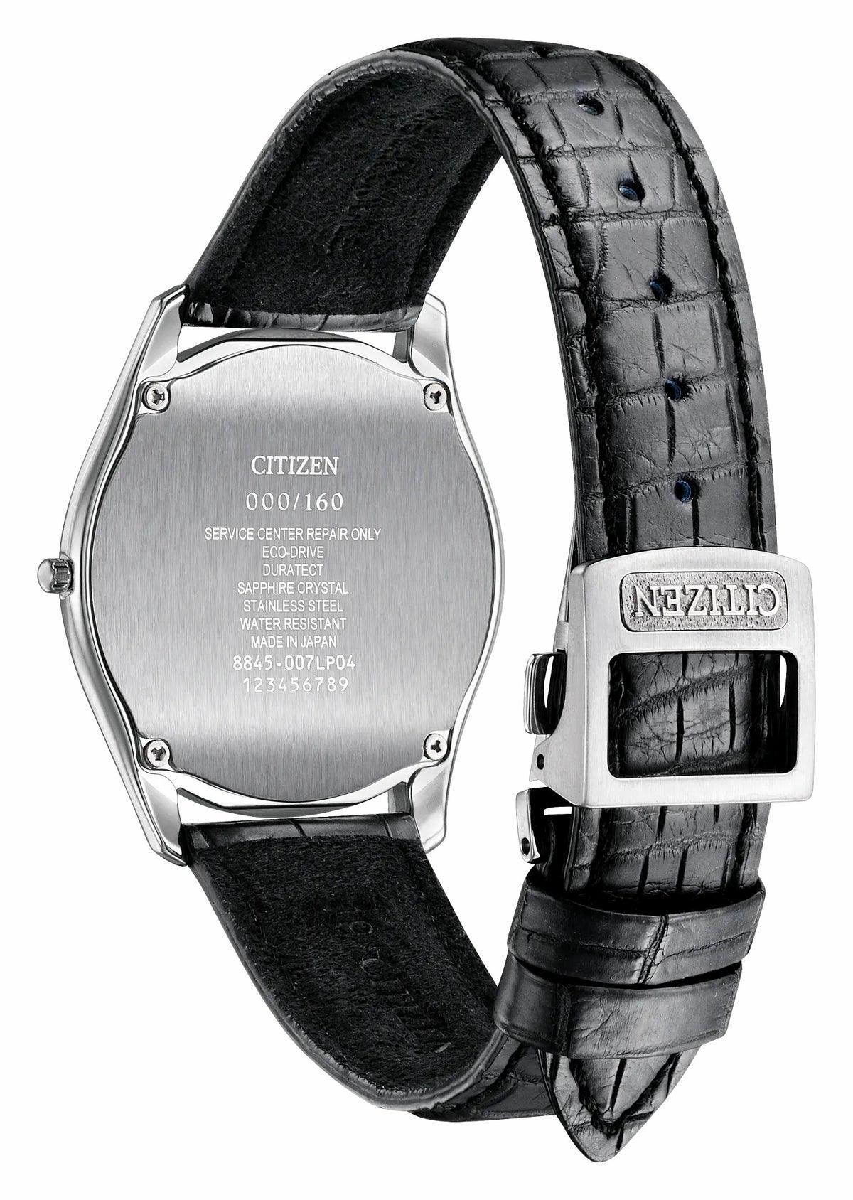Citizen Value - Eco-Drive One White Dial Crocodile Strap AQ5010-01A