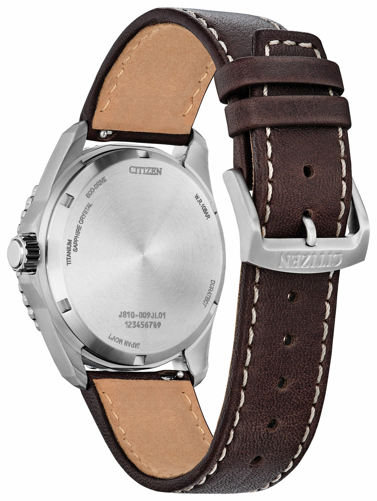 Citizen Smart Buy - Brycen Blue Dial Leather Strap AW1840-09L