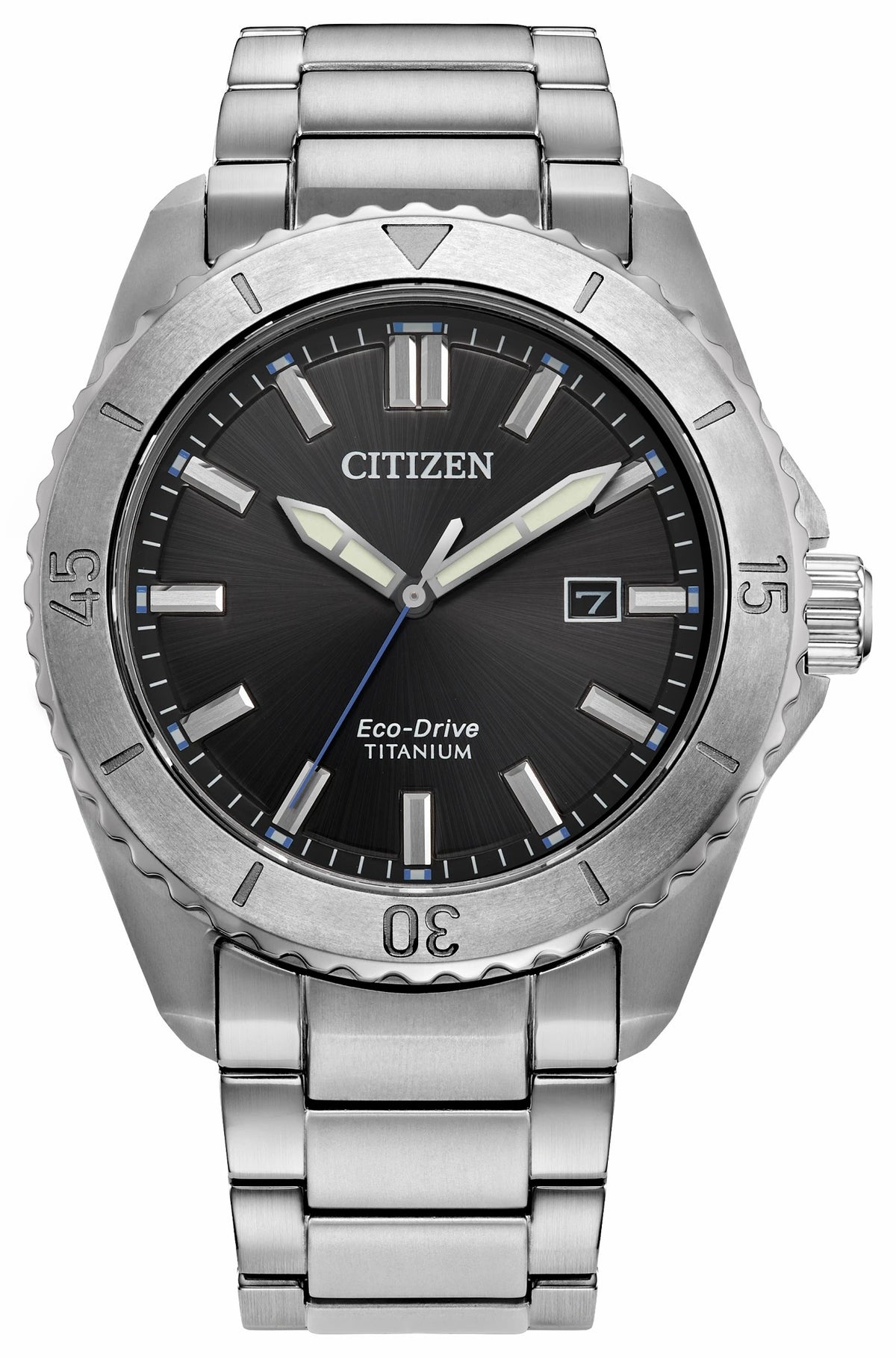 Citizen Deals - Brycen Black Dial Super Titanium Bracelet AW1840-50E