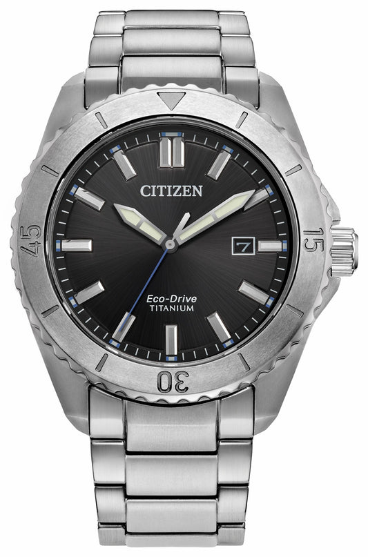 Citizen Deals - Brycen Black Dial Super Titanium Bracelet AW1840-50E