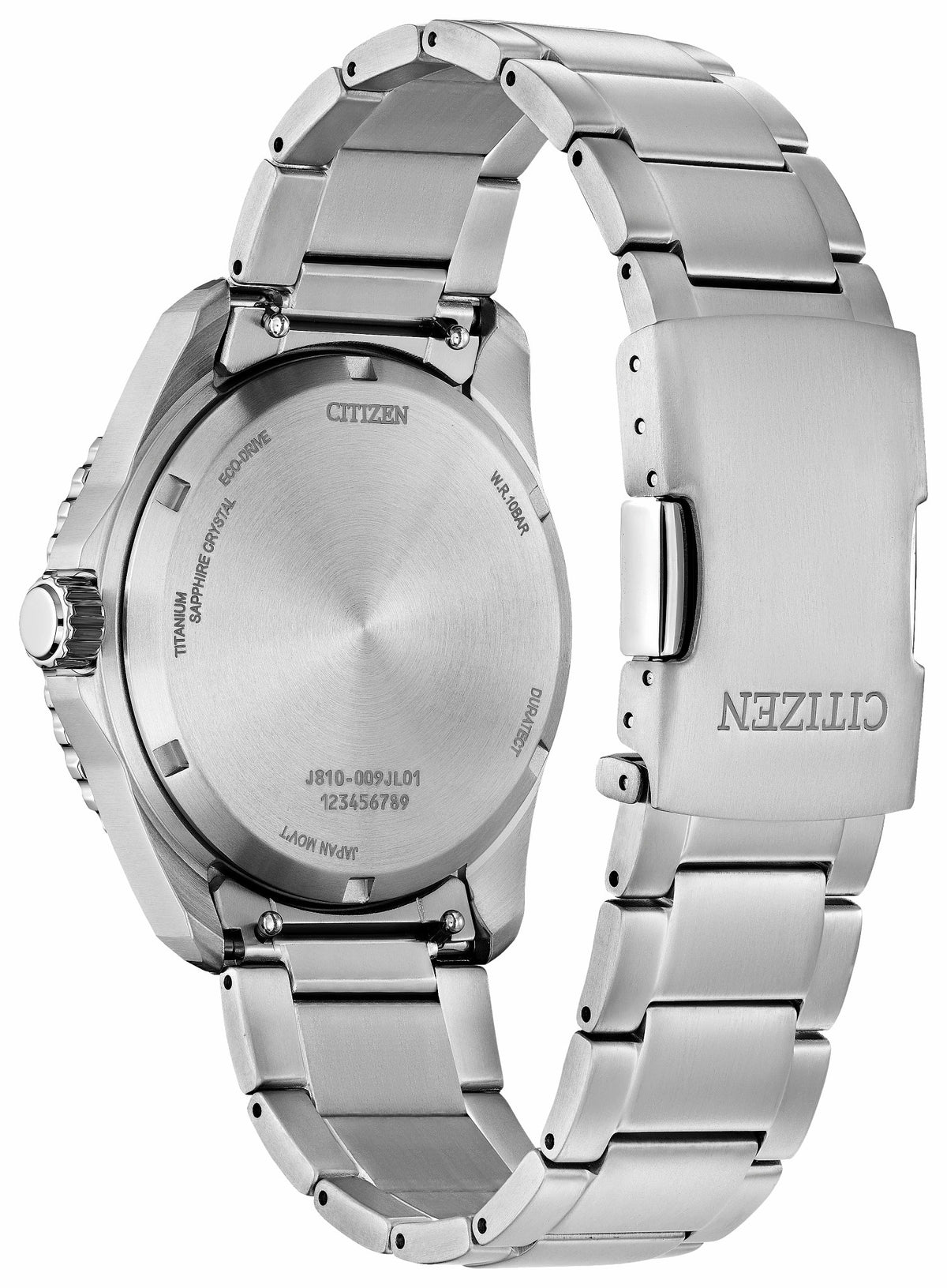 Citizen Deals - Brycen Black Dial Super Titanium Bracelet AW1840-50E