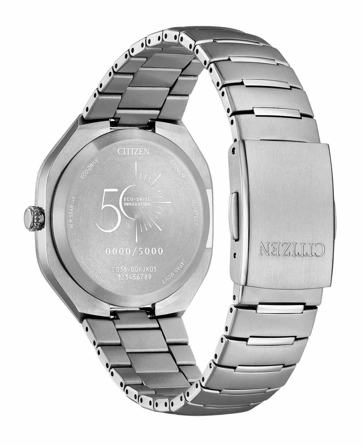 Citizen Top Pick - Eco-Drive PHOTON Black Dial Super Titanium Bracelet BJ6560-53W