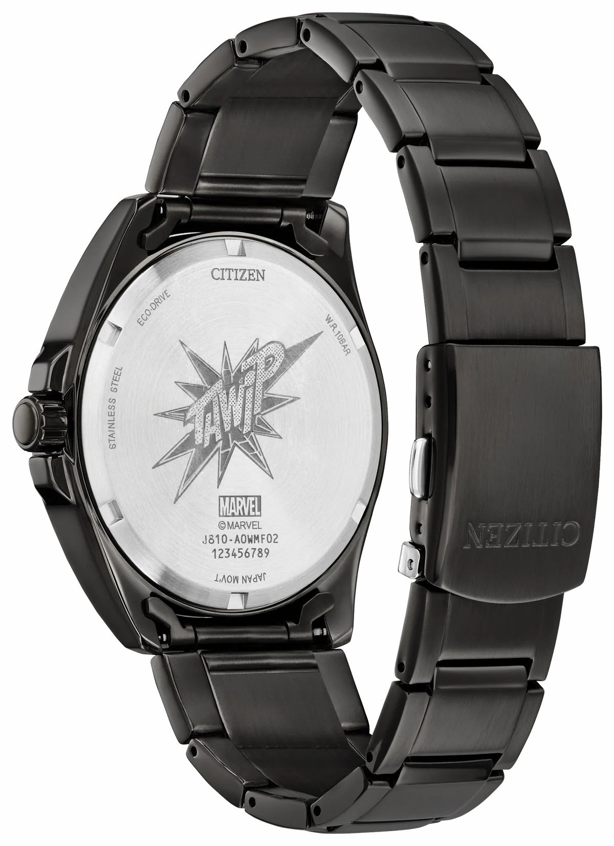Citizen Trending - Spider-Man Swings Gray Dial Stainless Steel Bracelet AW1437-61W
