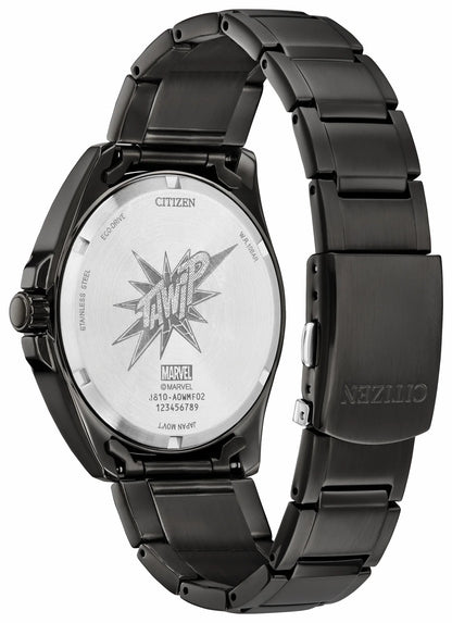 Citizen Trending - Spider-Man Swings Gray Dial Stainless Steel Bracelet AW1437-61W