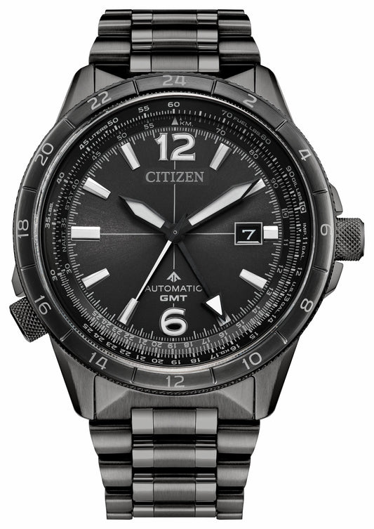 Citizen Great Value - Promaster Air GMT Gray Dial Stainless Steel Bracelet NB6045-51H