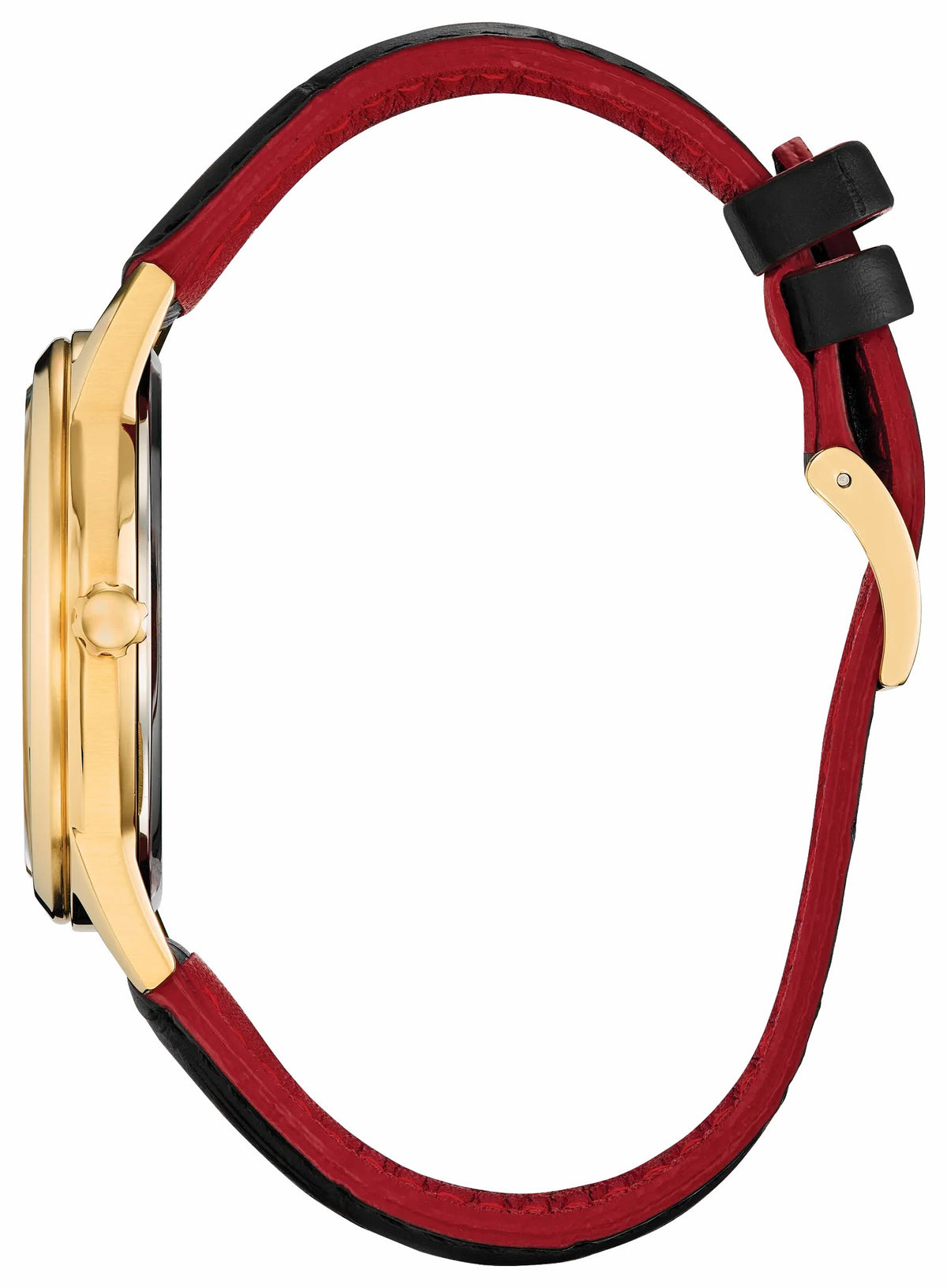 Citizen Smart Buy - Soaring High Mickey Mouse Black Dial Leather Strap AW1862-06W