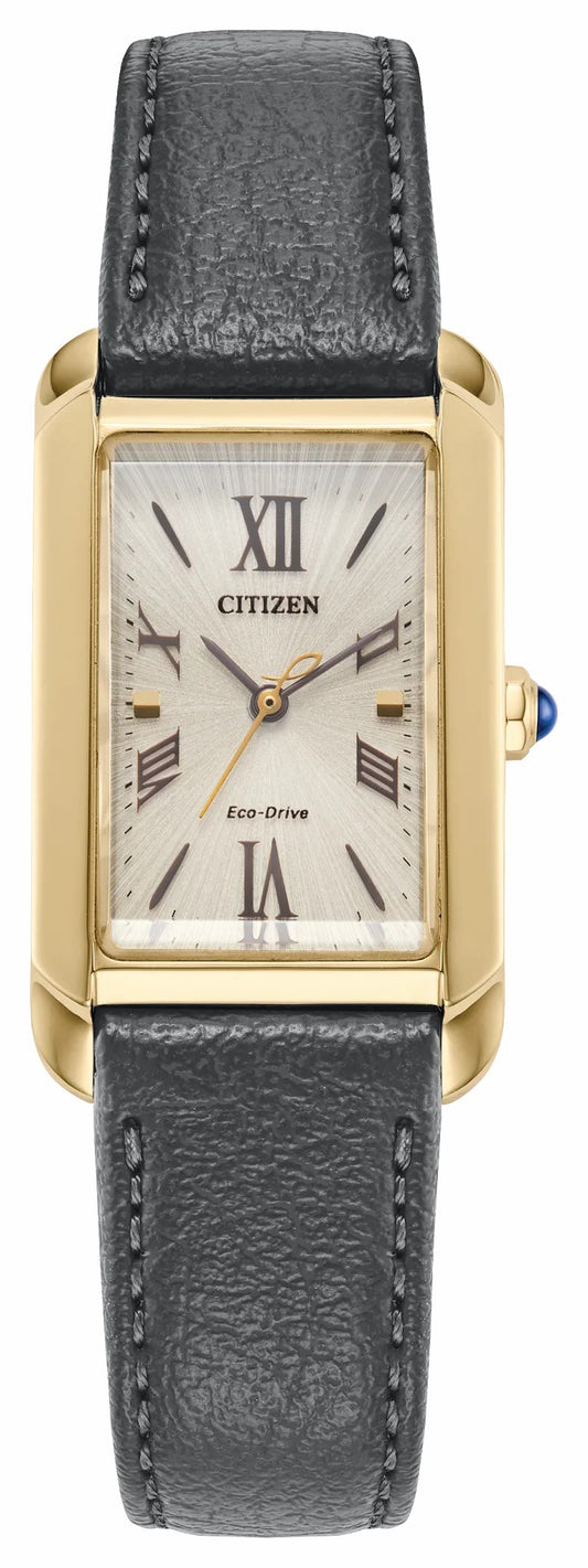 Citizen New - Citizen L Bianca Gold-Tone Dial Apple Leather Strap EW5622-09P
