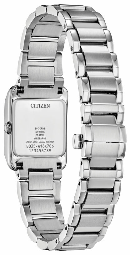 Citizen Smart Buy - Citizen L Bianca White Dial Stainless Steel Bracelet EW5600-52D