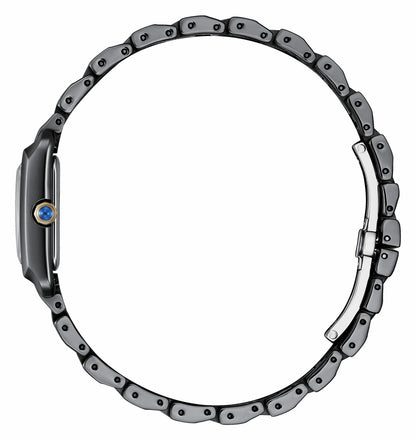 Citizen Exclusive - Citizen L Bianca LIGHT in BLACK Black Dial Stainless Steel Bracelet EW5636-55E