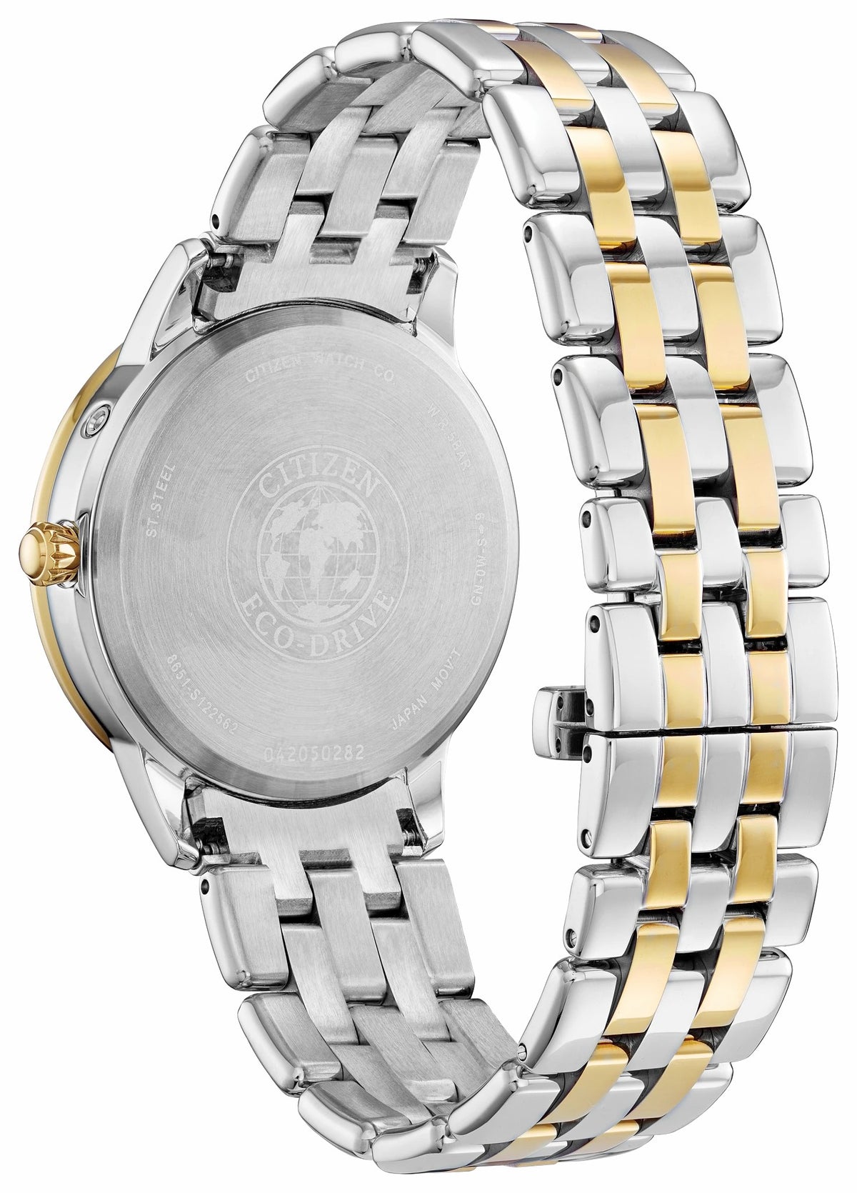 Citizen Value - Calendrier White Dial Stainless Steel Bracelet FD0004-51D
