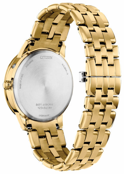 Citizen Everyday - Calendrier White Dial Stainless Steel Bracelet FD0002-57D