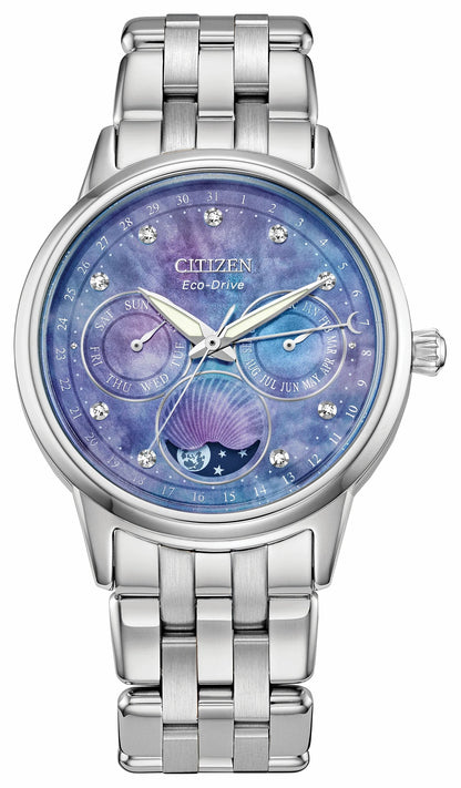 Citizen Premium - Calendrier Blue Dial Stainless Steel Bracelet FD0000-52N