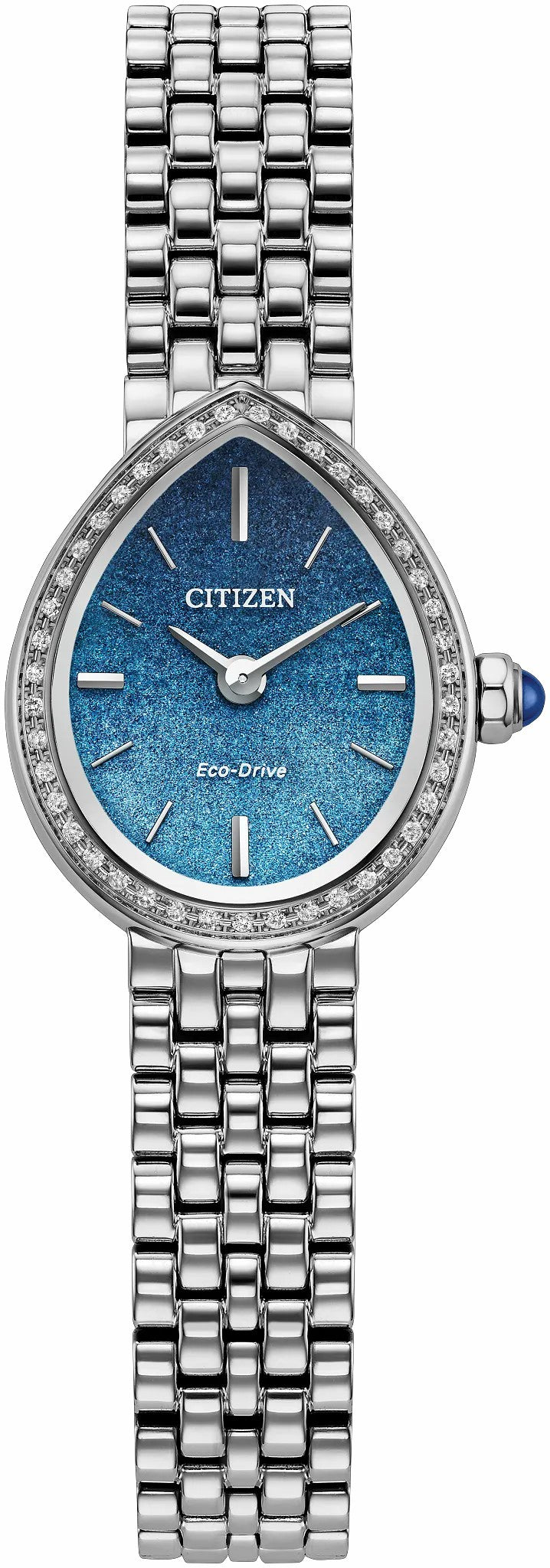 Citizen New - Citizen L Rainell Light Blue Dial Stainless Steel Bracelet EX1540-58L