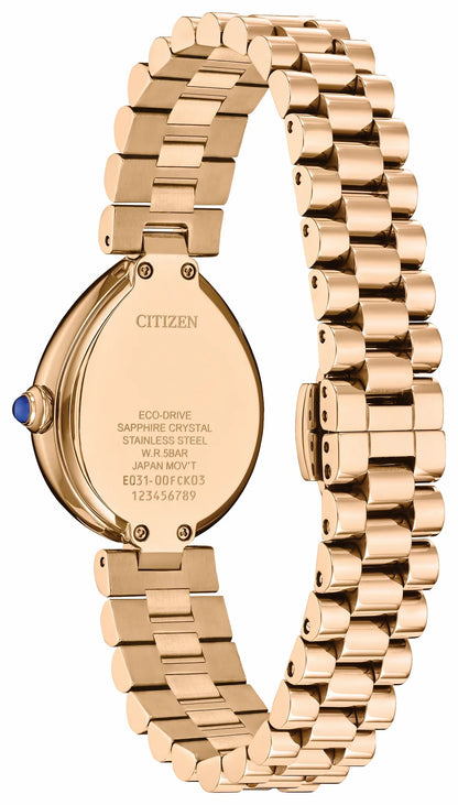 Citizen Everyday - Citizen L Rainell Green Dial Stainless Steel Bracelet EM1203-57X
