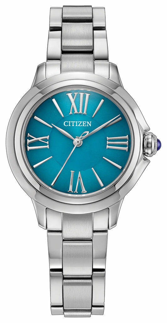 Citizen Quality - Citizen L Ceci Blue Dial Stainless Steel Bracelet EM1161-55L