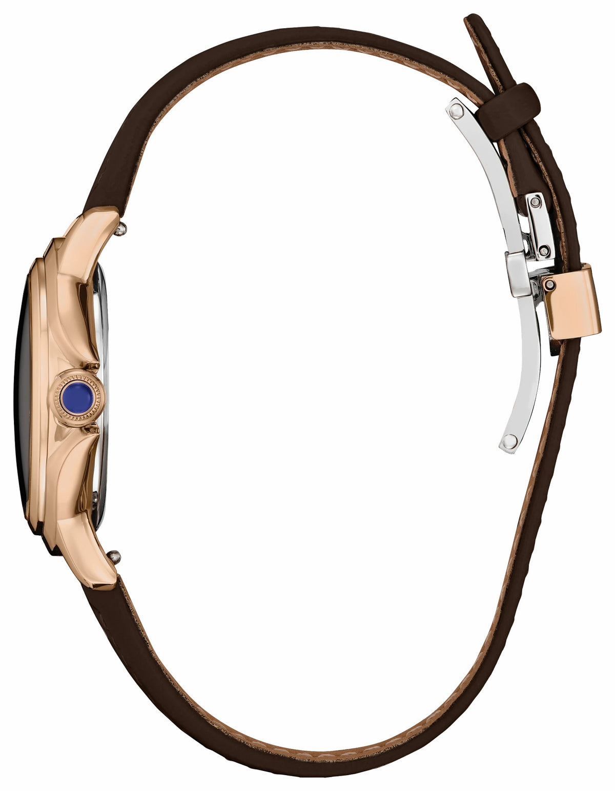 Citizen Discount - Citizen L Ceci Brown Dial Apple Leather Strap EM1163-09X