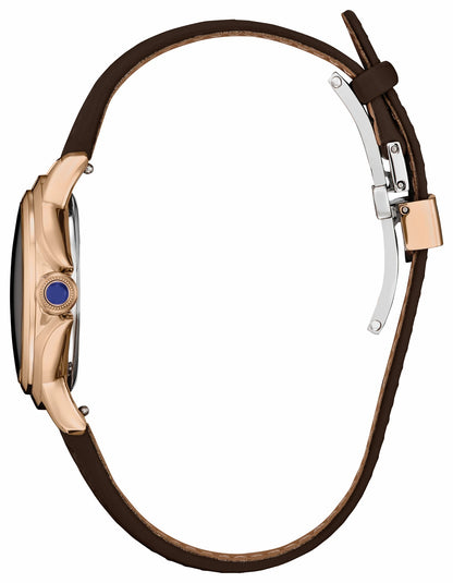 Citizen Discount - Citizen L Ceci Brown Dial Apple Leather Strap EM1163-09X