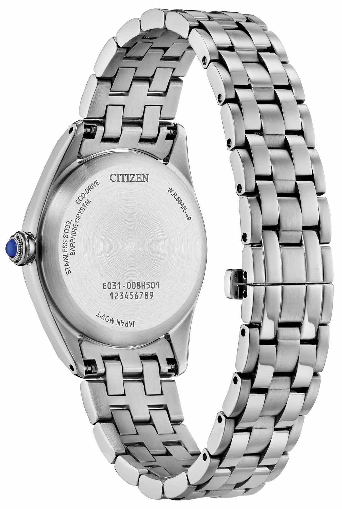 Citizen Latest - Citizen L Classic White Dial Stainless Steel Bracelet EM1140-80D