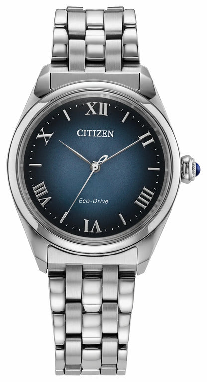 Citizen Exclusive - Citizen L Classic Navy Dial Stainless Steel Bracelet EM1140-80L