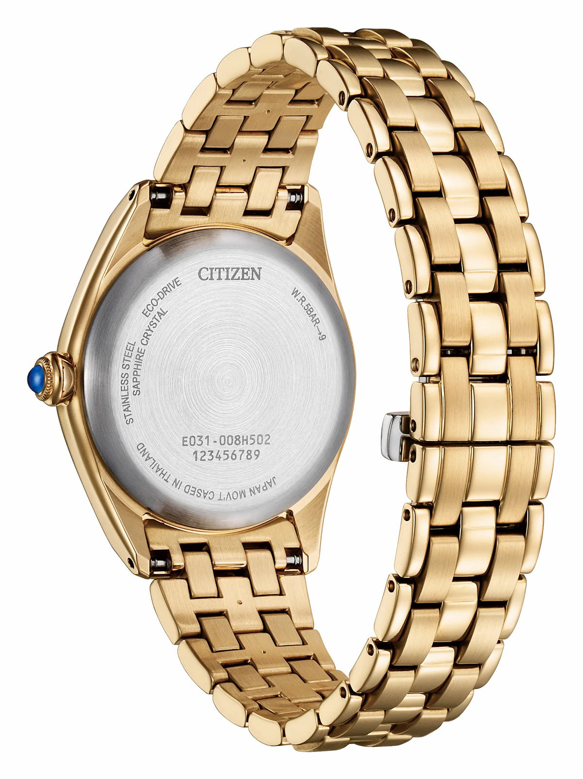 Citizen Value - Citizen L Classic Brown Dial Stainless Steel Bracelet EM1143-81Z