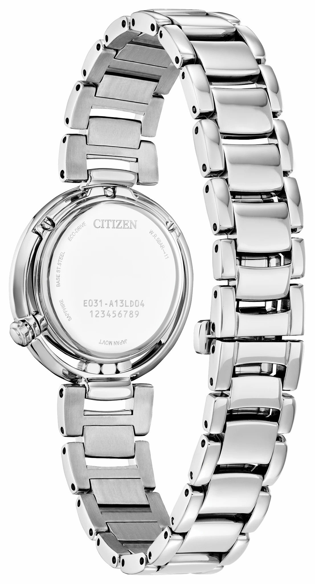 Citizen Popular - Citizen L Arcly Blue Dial Stainless Steel Bracelet EM1110-56N