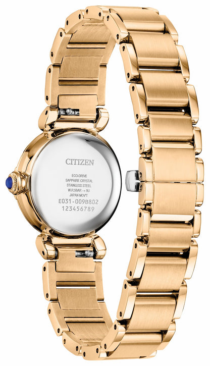 Citizen Latest - Citizen L Mae Green Dial Stainless Steel Bracelet EM1123-62X