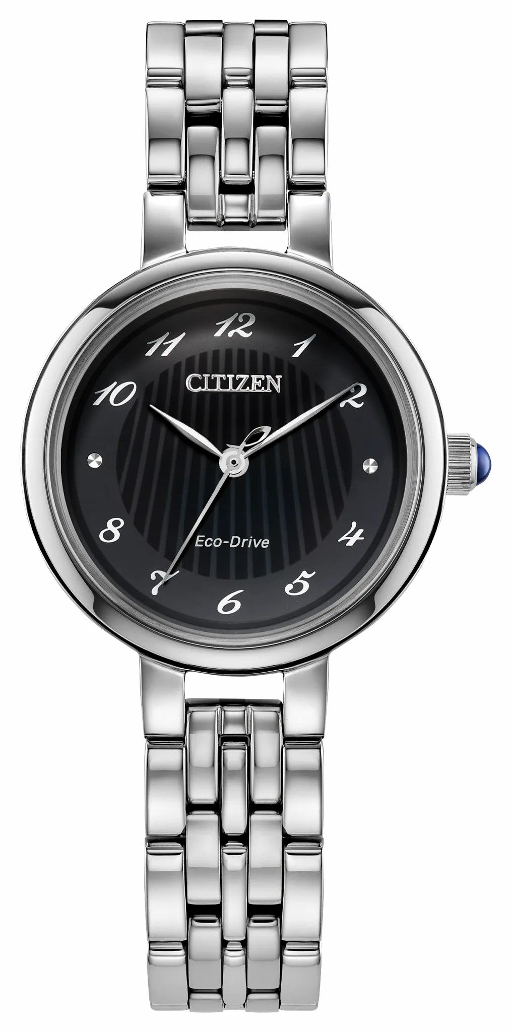 Citizen Exclusive - Citizen L Classic Black Dial Stainless Steel Bracelet EM0990-81E