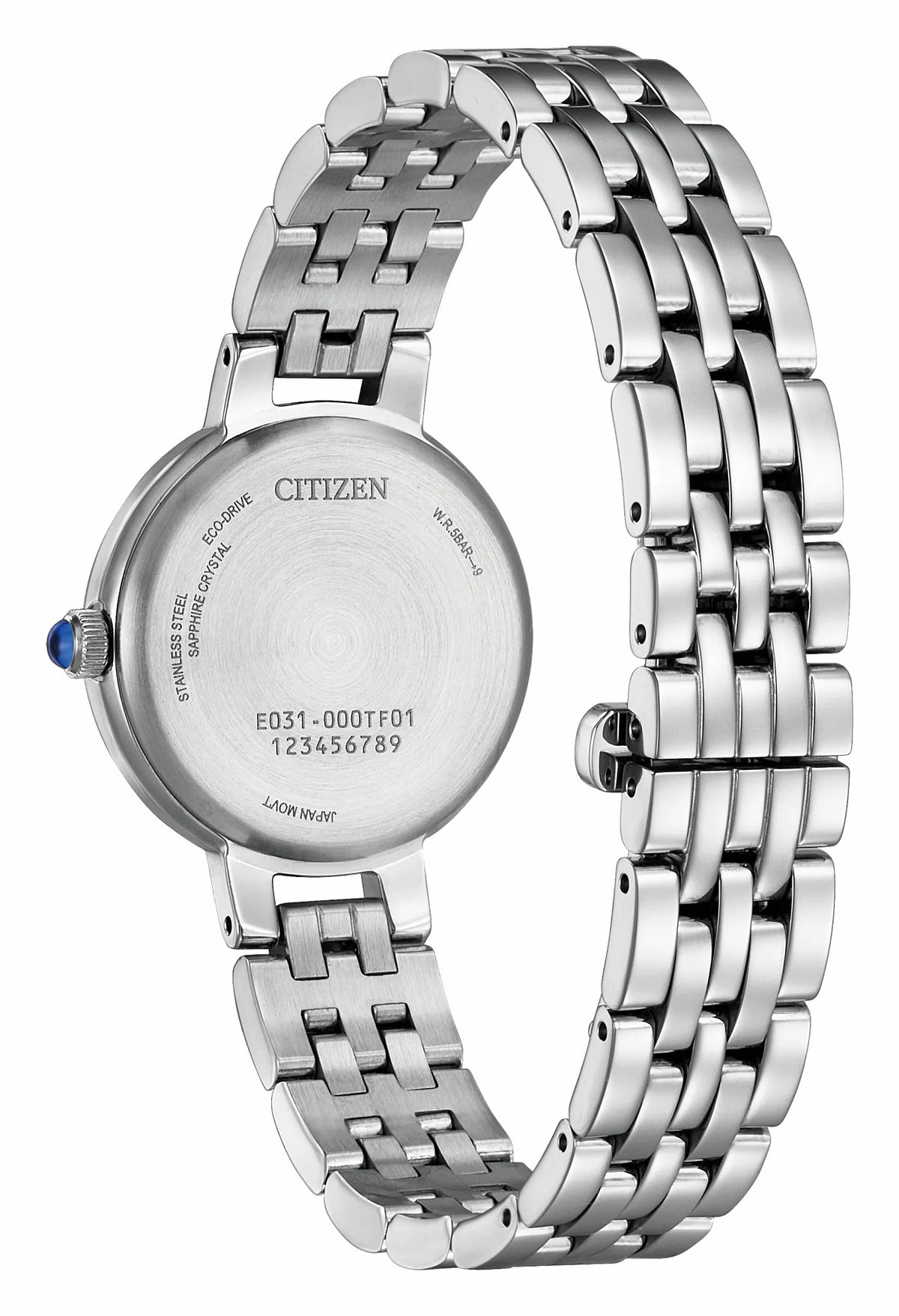 Citizen Exclusive - Citizen L Classic Black Dial Stainless Steel Bracelet EM0990-81E