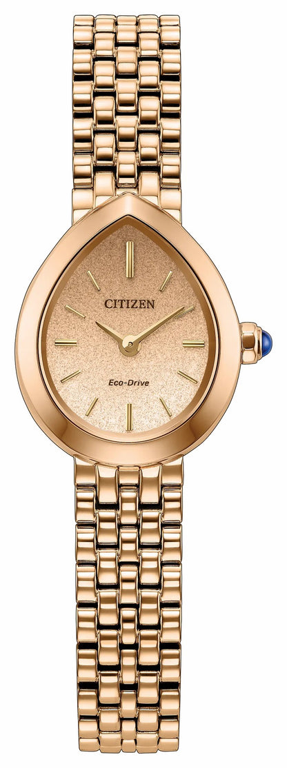 Citizen Great Value - Citizen L Rainell Rose Gold-Tone Dial Stainless Steel Bracelet EX1553-56X