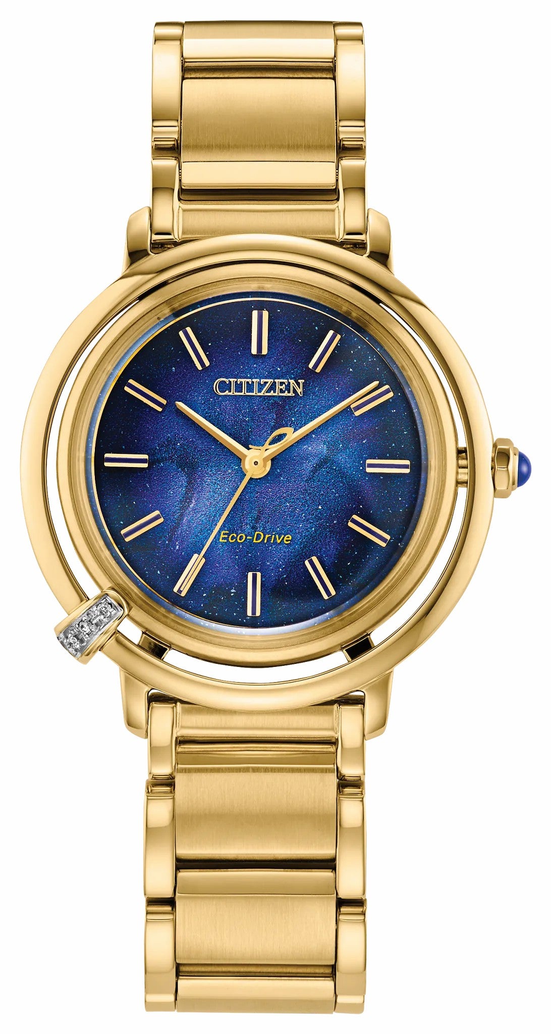 Citizen Best Seller - Citizen L Arcly Blue Dial Stainless Steel Bracelet EM1099-57L